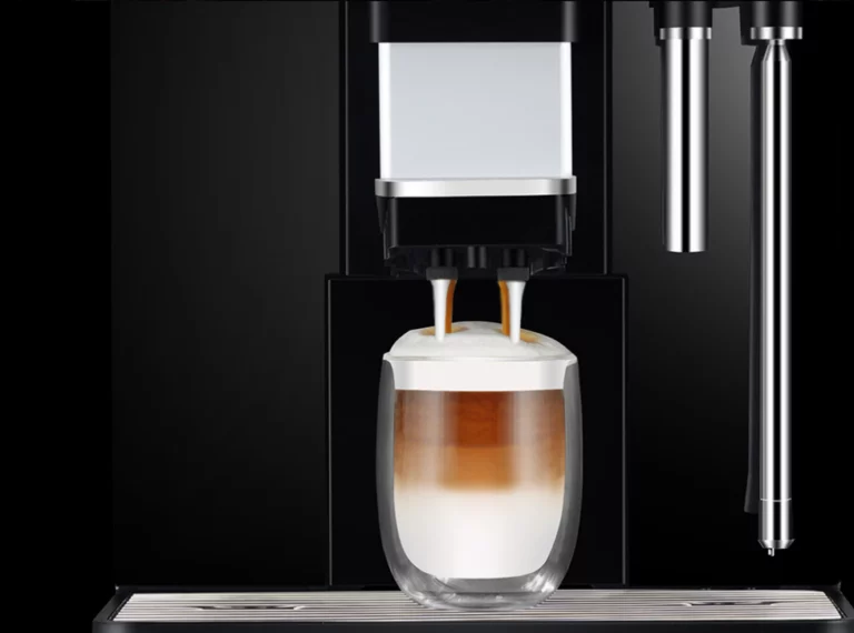 A horizontal banner showcasing three different bags of Uasal roasted whole coffee beans—Oir (yellow), Dearg (red), and Gorm (blue)—arranged next to a cloth sack of coffee beans and a stamp graphic that reads "Roasted in Ireland."